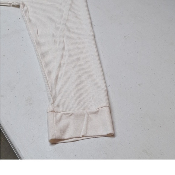 NEW! Women's "Oh What Fun" Thermal White/CreamTop - Wondershop, Henley, PJ Top - Picture 7 of 8